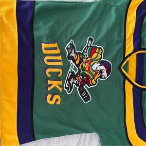Mighty Ducks Green Hockey Jersey
